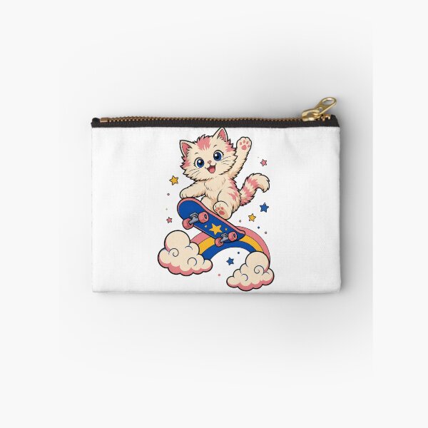 Item preview, Skateboarding Cat – Cool Skater Kitty Street Art designed and sold by AMICO77.