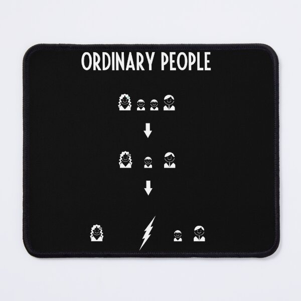 Item preview, Ordinary People Minimalist Movie Art designed and sold by gimbri.