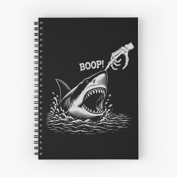 Item preview, Boop The Shark Skeleton Hand - Funny Great White Shark Ocean  designed and sold by Rahamkshop.