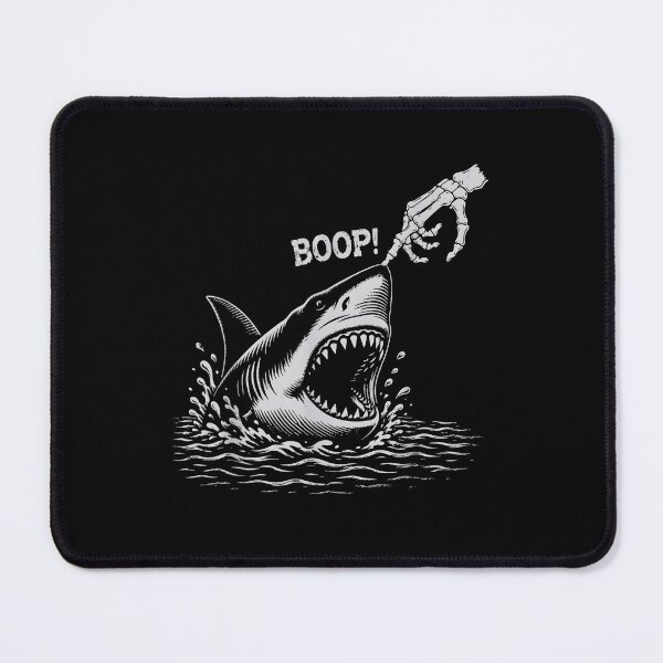Item preview, Boop The Shark Skeleton Hand - Funny Great White Shark Ocean designed and sold by Rahamkshop.