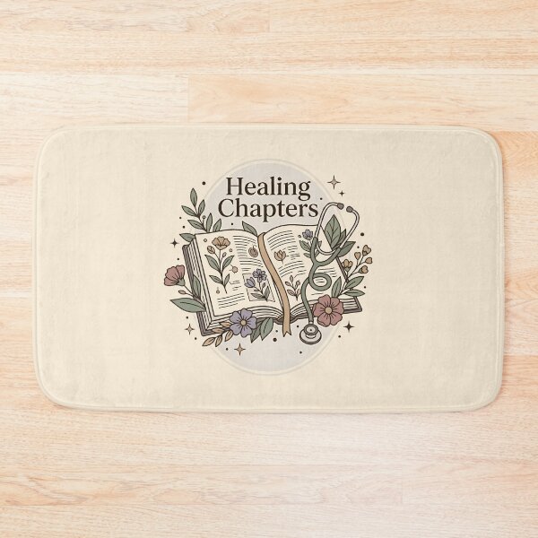 Item preview, Healing Chapters Aesthetic Medical Textbook Gift Design designed and sold by Dantin.