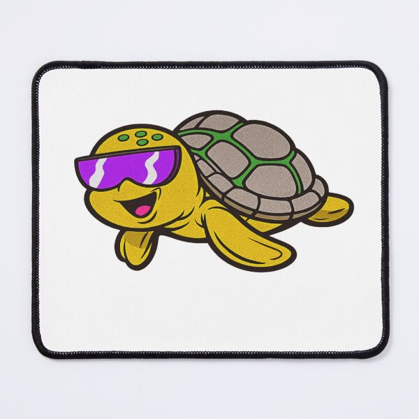 Item preview, Cool Sea Turtle with Sunglasses designed and sold by ben.comictell.