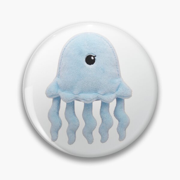 Item preview, Ghost Jelly Cyclops - Blue One Eyed Ghost  designed and sold by plottlicht.