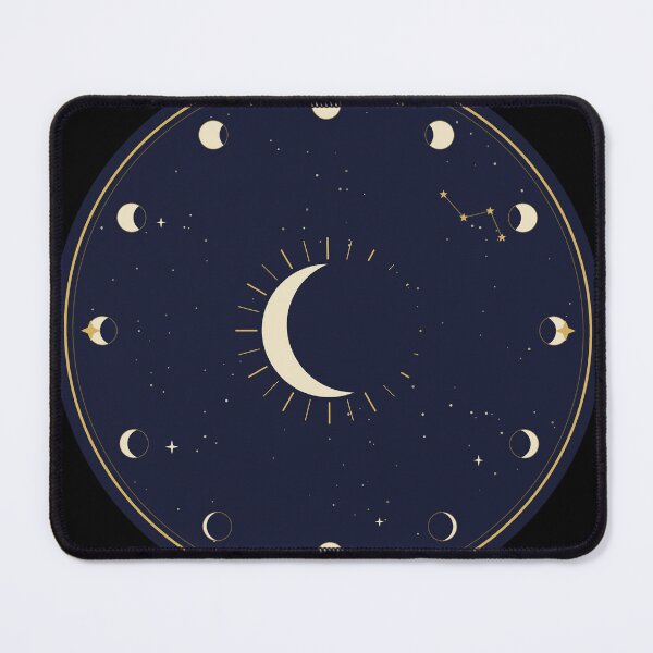 Item preview, As Above So Below — Celestial Moon Phases Dark Academia designed and sold by NEXTFORMSTUDIO.