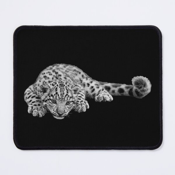 Item preview, Snow leopard cub, great big cat shirts, gifts for big cat lovers designed and sold by Kirei-Lily.