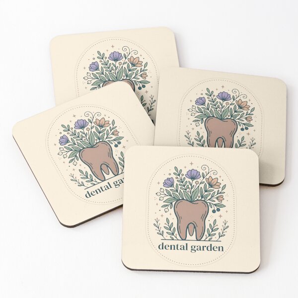 Item preview, Dental Garden Aesthetic Tooth Hygienist Gift Design designed and sold by Dantin.