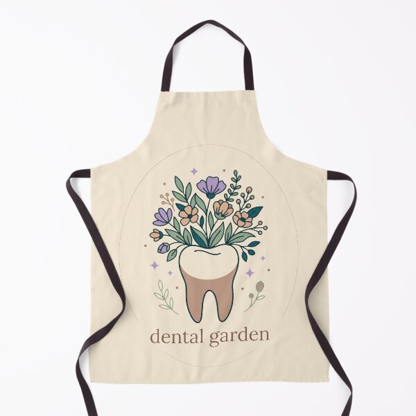 Item preview, Dental Garden Tooth Wildflowers Aesthetic Gift Design designed and sold by Dantin.