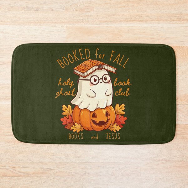 Item preview, Holy Ghost Book Club Nuts About Jesus and Books Love Fall Cute Ghost Reading Bookish designed and sold by Forevermore.