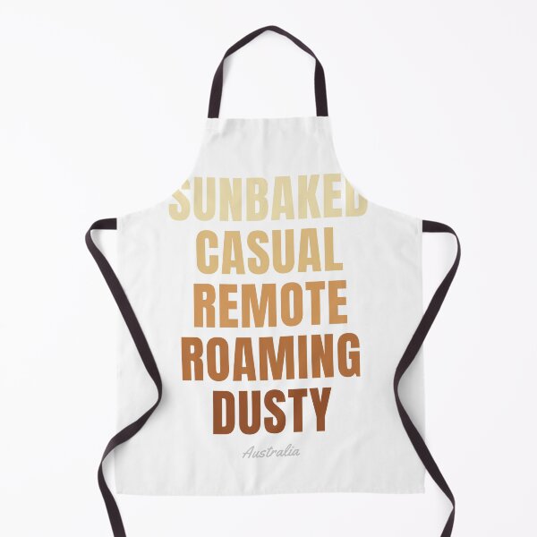 Item preview, Australia Typography, Sunbaked Casual Remote Roaming Dusty Wall Art designed and sold by MarkedArtPrints.