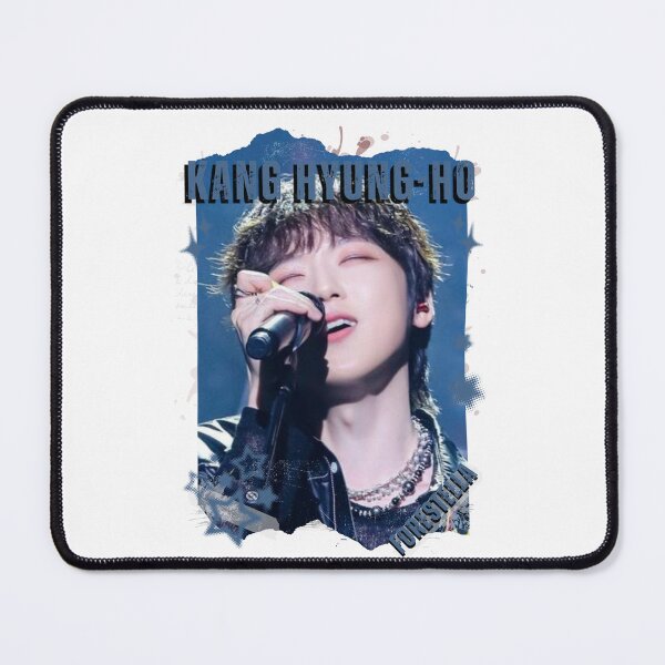 Item preview, Forestella Kang Hyung-ho Global Vocal KPOP Boy Group Black and White Collage Digital Art Portrait designed and sold by AJUNICE STUDIO.