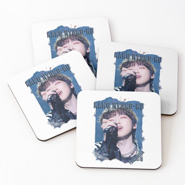 Item preview, Forestella Kang Hyung-ho Global Vocal KPOP Boy Group Black and White Collage Digital Art Portrait designed and sold by AJUNICE STUDIO.