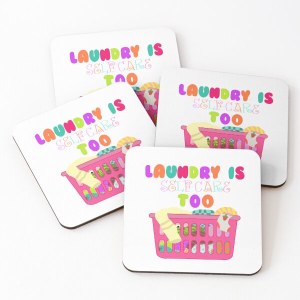 Item preview, Laundry Is Self-Care Too-Cute Laundry Basket Sticker designed and sold by Sissy’s shop.