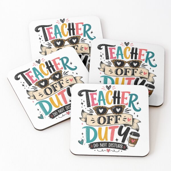 Item preview, Teacher Off Duty Do Not Disturb T_shirt  designed and sold by happyshirt27.
