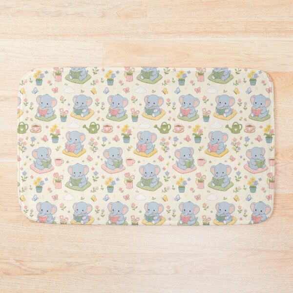 Item preview, Elephant Spring Garden Reading Pattern designed and sold by Soft Berry Studio.