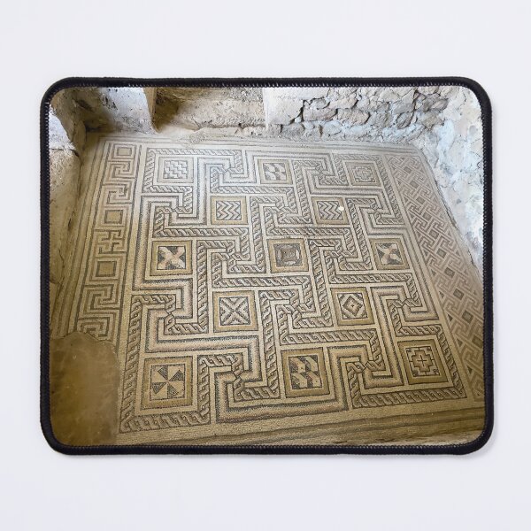 Item preview, Ancient Turkish Mosaic Floor Tile Pattern designed and sold by SafariByMarisa.