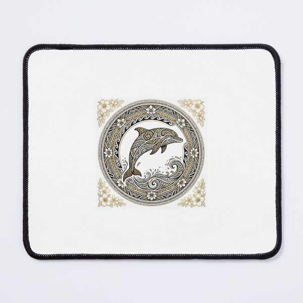 Item preview, Dolphin Framed in Ivory Blossoms designed and sold by Hawaii26.