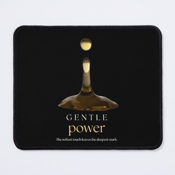 Item preview, Gentle Power Minimalist Quote Design designed and sold by Hayir Design.