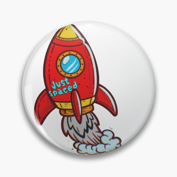 Item preview, Funny Cartoon Rocket Launch designed and sold by ben.comictell.