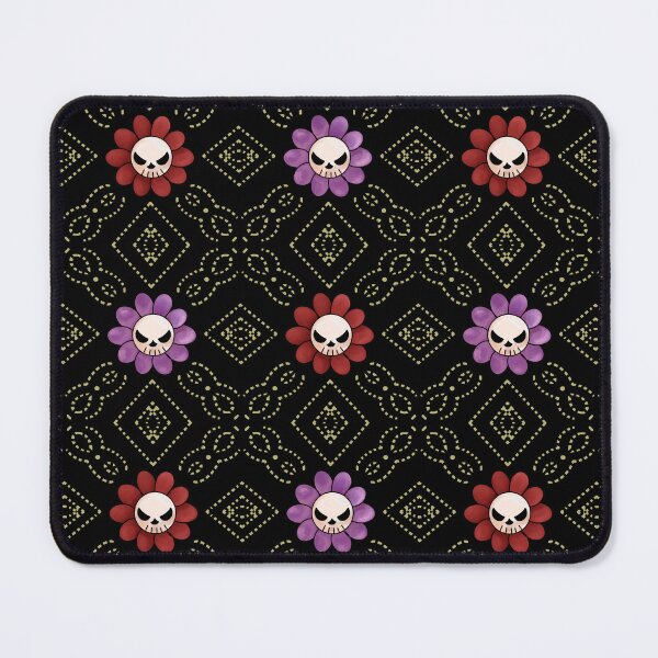 Item preview, Flower Skull Granny Square designed and sold by Moonlit Datura.