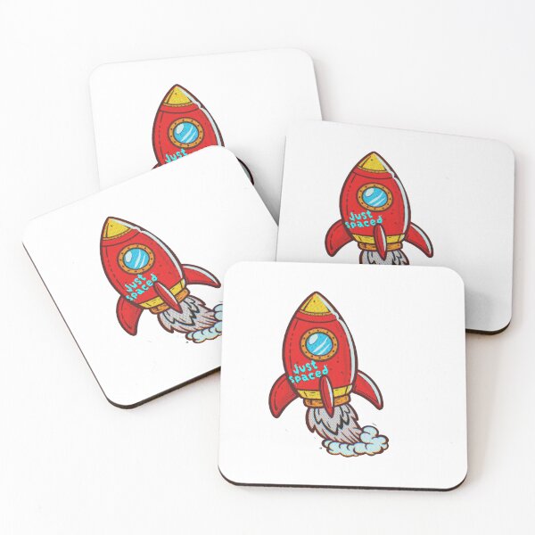 Item preview, Funny Cartoon Rocket Launch designed and sold by ben.comictell.
