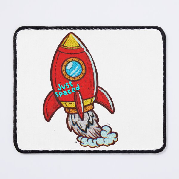 Item preview, Funny Cartoon Rocket Launch designed and sold by ben.comictell.