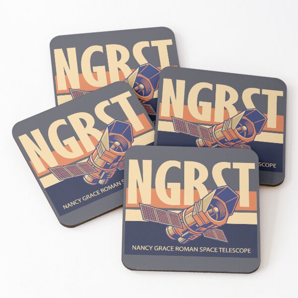 Item preview, NGRST Nancy Grace Roman Space Telescope Retro Vintage Astronomy Graphic designed and sold by KiwiRider.