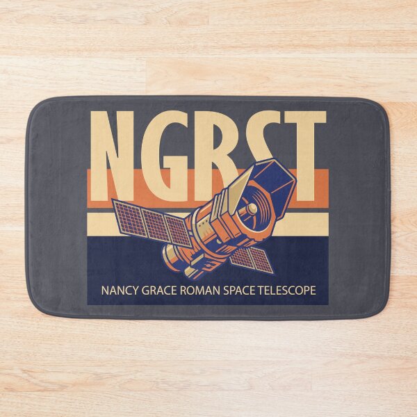 Item preview, NGRST Nancy Grace Roman Space Telescope Retro Vintage Astronomy Graphic designed and sold by KiwiRider.