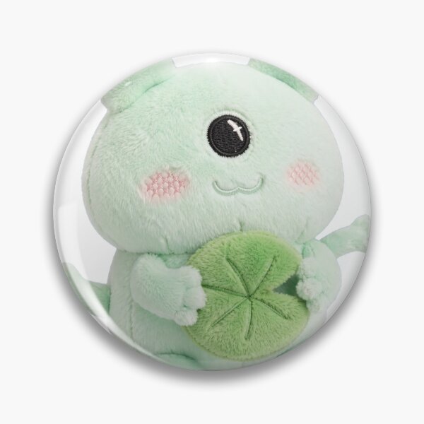 Item preview, Mint Frog Cyclops - One Eyed Frog With Lily Pad designed and sold by plottlicht.