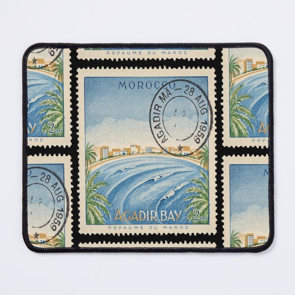 Item preview, Agadir Morocco Bay Arc Atlantic Coast Stamp Sticker designed and sold by stickercuffs.