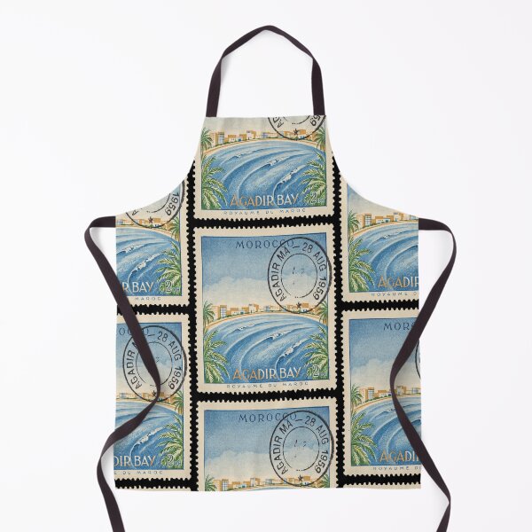 Item preview, Agadir Morocco Bay Arc Atlantic Coast Stamp Sticker designed and sold by stickercuffs.