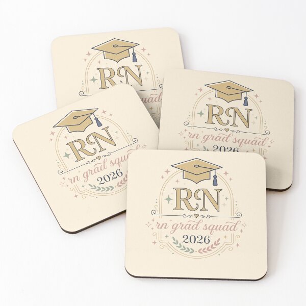 Item preview, RN Grad Squad Class of 2026 Ornate Nurse Graduation Gift Design designed and sold by Dantin.