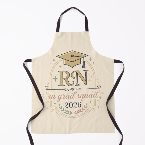 Item preview, RN Grad Squad Class of 2026 Ornate Nurse Graduation Gift Design designed and sold by Dantin.