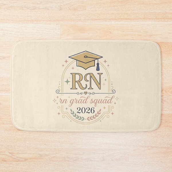 Item preview, RN Grad Squad Class of 2026 Ornate Nurse Graduation Gift Design designed and sold by Dantin.