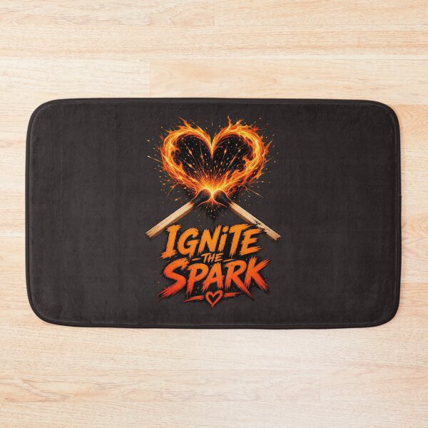Item preview, Ignite The Spark Bold Edgy Romantic Design designed and sold by Aliplus+.