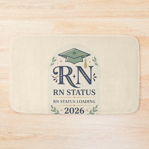 Item preview, RN Status Loading Class of 2026 Nursing Student Gift Design designed and sold by Dantin.