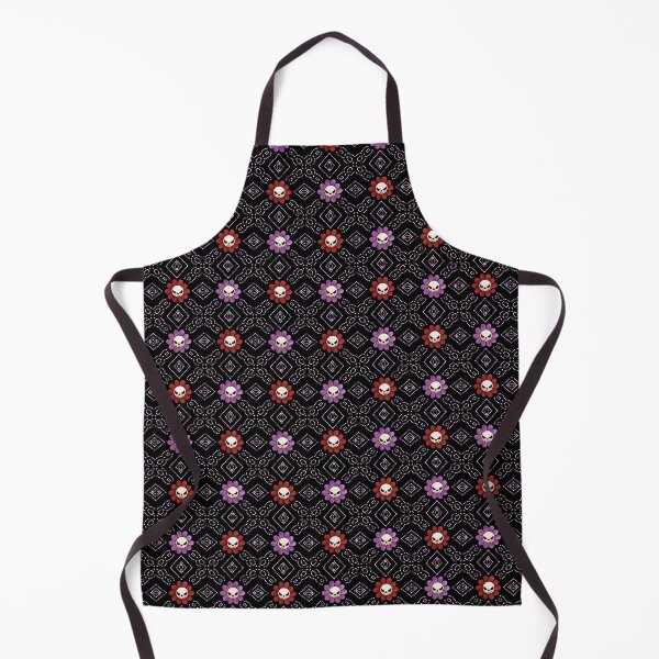 Item preview, Flower Skull Granny Square - Purple Stitching designed and sold by Moonlit Datura.