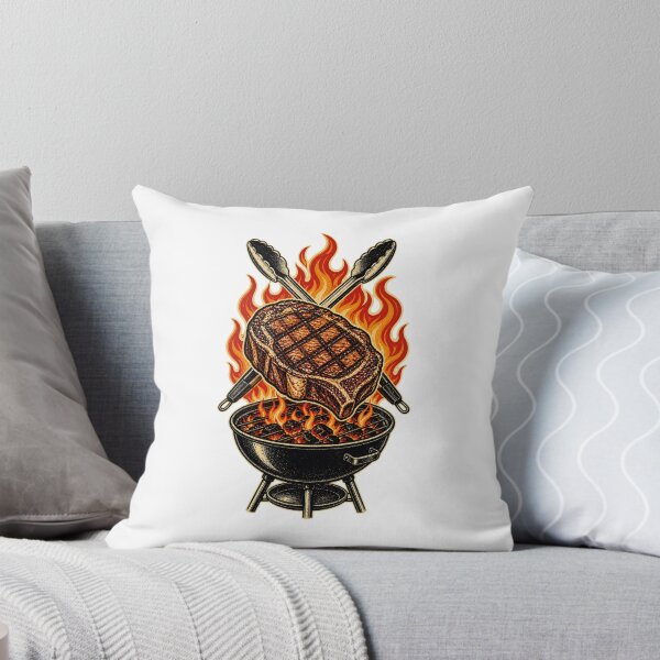 Item preview, Ribeye Steak – Vintage Barbecue and Grill Art designed and sold by AMICO77.