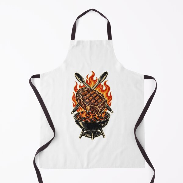Item preview, Ribeye Steak – Vintage Barbecue and Grill Art designed and sold by AMICO77.