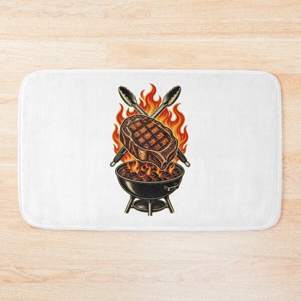 Item preview, Ribeye Steak – Vintage Barbecue and Grill Art designed and sold by AMICO77.