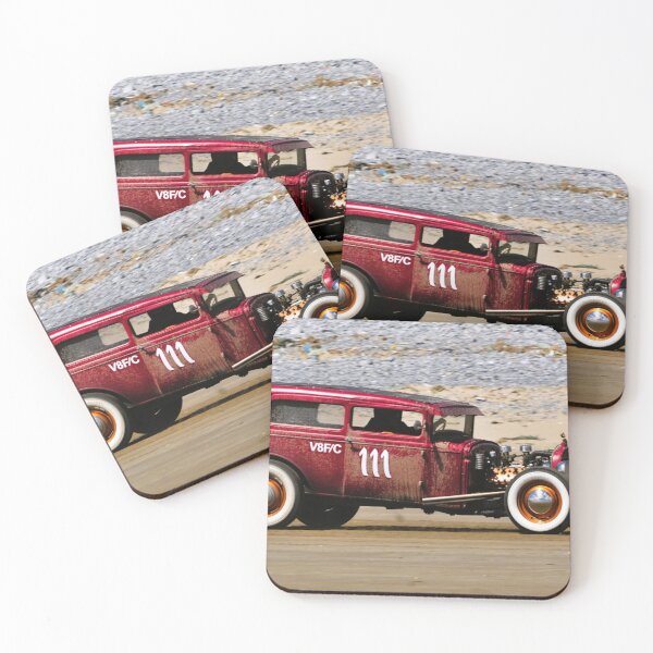 Item preview, red beach racer pendine sands designed and sold by lightmonger.
