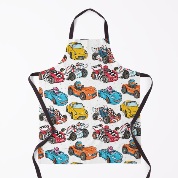 Item preview, Super Speed Race Cars Print Pattern designed and sold by RichardRags.