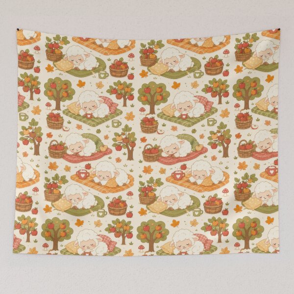 Item preview, Lamb Autumn Orchard Nap Pattern designed and sold by Soft Berry Studio.