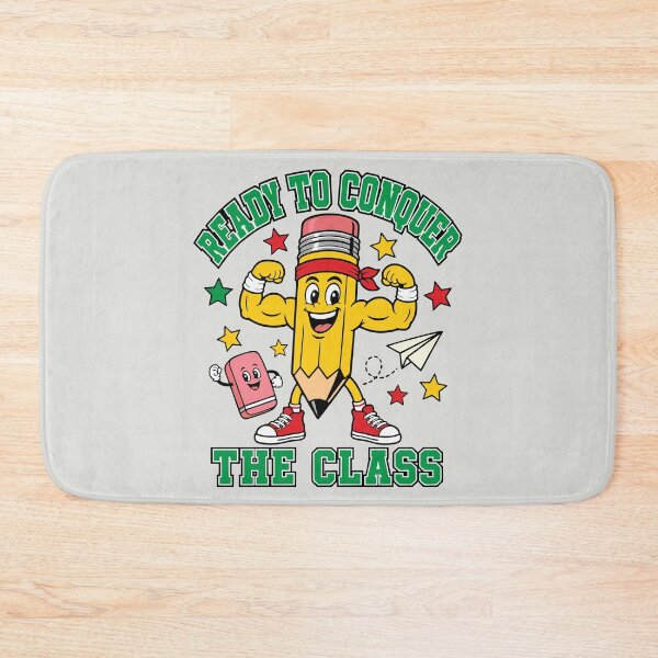 Item preview, Conquer The Class Retro Pencil Athlete designed and sold by DigitalGlade.
