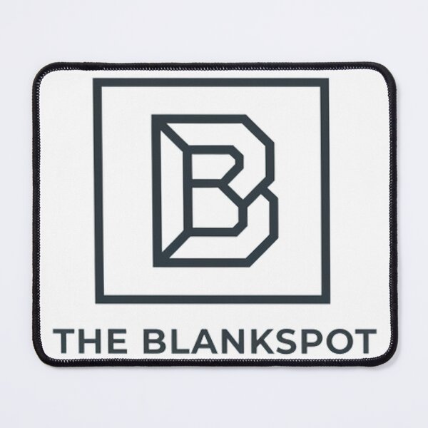 Item preview, The Blankspot Textured B twig Design (White) designed and sold by YuuBlanked250.