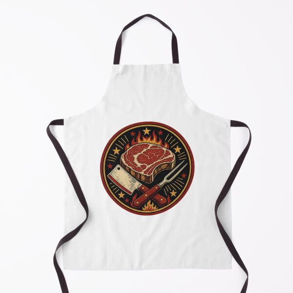 Item preview, Ribeye Steak – Vintage Barbecue and Grill Art designed and sold by AMICO77.