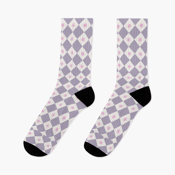 Item preview, Purple Starburst Diamond Pattern Vintage Retro Harlequin Grid Design designed and sold by hannahbee.
