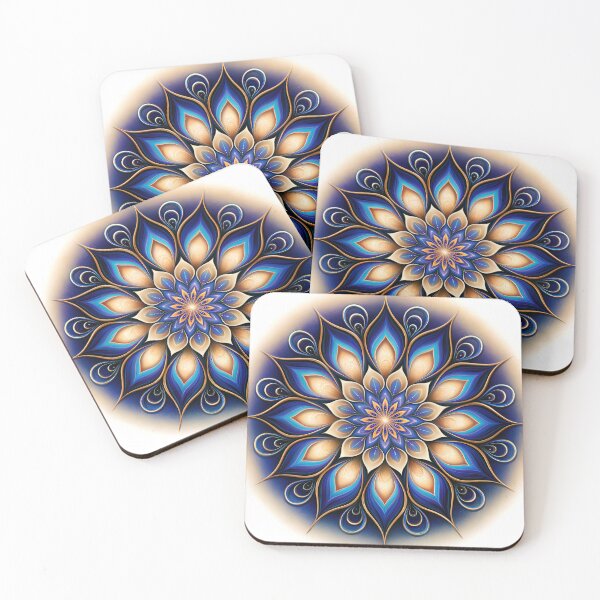 Item preview, Celestial Cobalt Mandala designed and sold by bloorose.