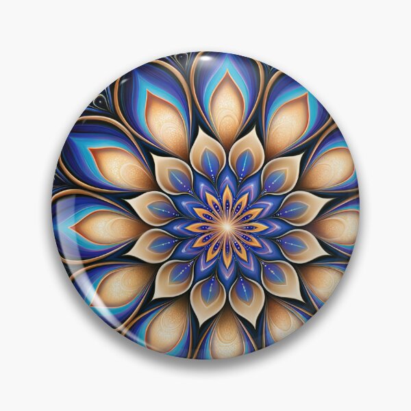 Item preview, Celestial Cobalt Mandala designed and sold by bloorose.