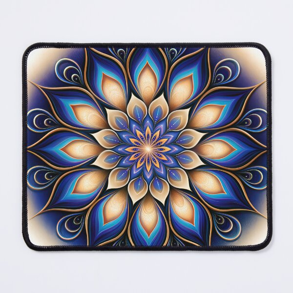 Item preview, Celestial Cobalt Mandala designed and sold by bloorose.