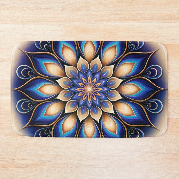 Item preview, Celestial Cobalt Mandala designed and sold by bloorose.